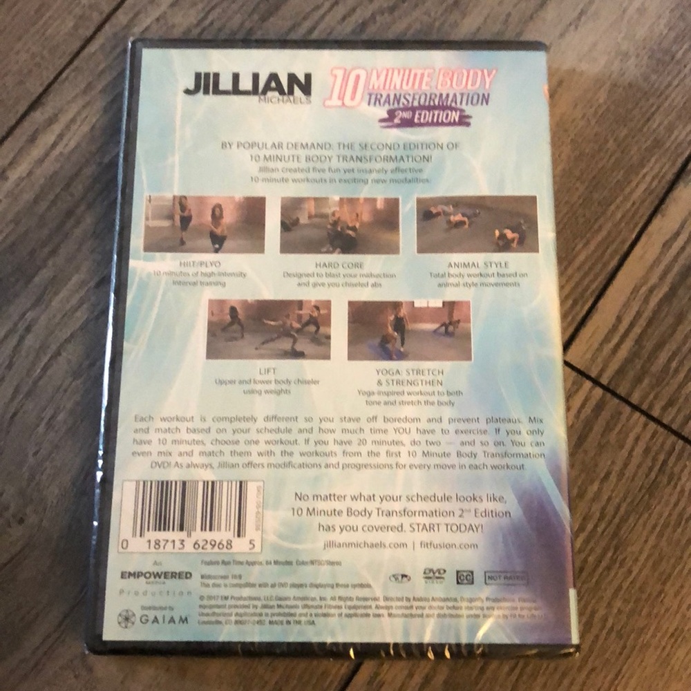 ✨4 for $25✨ Jillian Michaels workout dvd - Picture 2 of 2